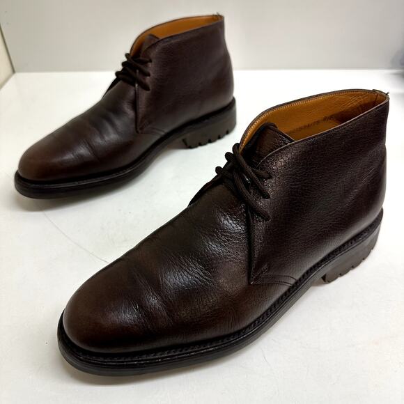 EXCELLENT Grenson x Barney\'s New York Brown Leather Chukka Boot Men\'s US 10 main image 11
